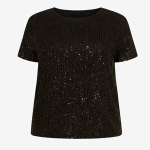 TORRID Abbey Short Sleeve Sequin Top - Size 0 | 0X | 12 ~ NWT